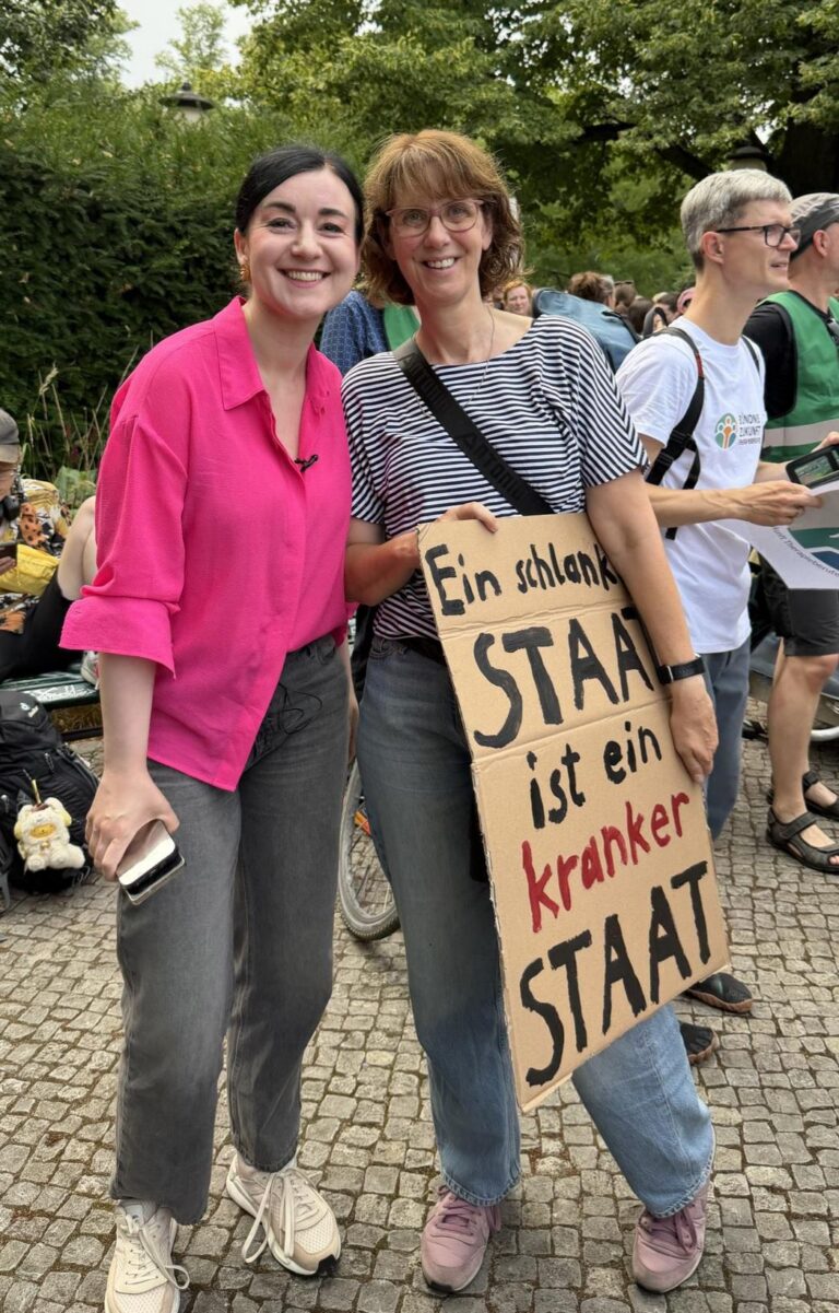 Hände weg von unserer Gesundheit: Die Grünen Nuthetal sind dabei!